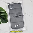 قاب گوشی iPhone 11 آیفون طرح دار پافر چرمی محافظ لنز دار نایکی NIKE کد 553