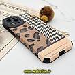 قاب گوشی iPhone 11 Pro آیفون طرح چرمی آویز دار عروسکی اورجینال Unique Case محافظ لنزدار کپسولی پلنگی کد 450