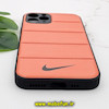 قاب گوشی iPhone 11 Pro آیفون طرح دار پافر چرمی محافظ لنز دار نایکی NIKE کد 458