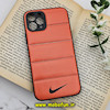 قاب گوشی iPhone 11 Pro آیفون طرح دار پافر چرمی محافظ لنز دار نایکی NIKE کد 458