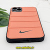 قاب گوشی iPhone 11 Pro Max آیفون طرح دار پافر چرمی محافظ لنز دار نایکی NIKE کد 571