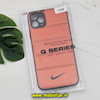 قاب گوشی iPhone 11 Pro Max آیفون طرح دار پافر چرمی محافظ لنز دار نایکی NIKE کد 571