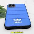 قاب گوشی iPhone 11 Pro Max آیفون طرح دار پافر چرمی محافظ لنز دار آدیداس adidas کد 572