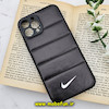 قاب گوشی iPhone 12 Pro Max آیفون طرح دار پافر چرمی محافظ لنز دار نایکی NIKE کد 666