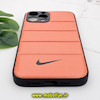 قاب گوشی iPhone 12 Pro Max آیفون طرح دار پافر چرمی محافظ لنز دار نایکی NIKE کد 667