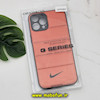 قاب گوشی iPhone 12 Pro Max آیفون طرح دار پافر چرمی محافظ لنز دار نایکی NIKE کد 667