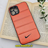 قاب گوشی iPhone 12 Pro Max آیفون طرح دار پافر چرمی محافظ لنز دار نایکی NIKE کد 667