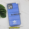 قاب گوشی iPhone 12 Pro Max آیفون طرح دار پافر چرمی محافظ لنز دار آدیداس adidas کد 668