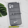 قاب گوشی iPhone 13 Pro Max آیفون طرح دار پافر چرمی محافظ لنز دار نایکی NIKE کد 551