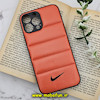 قاب گوشی iPhone 13 Pro Max آیفون طرح دار پافر چرمی محافظ لنز دار نایکی NIKE کد 552