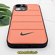 قاب گوشی iPhone 13 Pro Max آیفون طرح دار پافر چرمی محافظ لنز دار نایکی NIKE کد 552