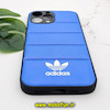 قاب گوشی iPhone 13 Pro Max آیفون طرح دار پافر چرمی محافظ لنز دار آدیداس adidas کد 553
