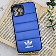قاب گوشی iPhone 13 Pro Max آیفون طرح دار پافر چرمی محافظ لنز دار آدیداس adidas کد 553