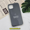 قاب گوشی iPhone 14 Plus آیفون سیلیکونی اورجینال پاک کنی درجه یک زیربسته مشکی کد 32