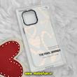 قاب گوشی iPhone 14 Pro Max آیفون طرح قلب سفید ضد ضربه هولوگرامی یانگ کیت Unique Case کد 221