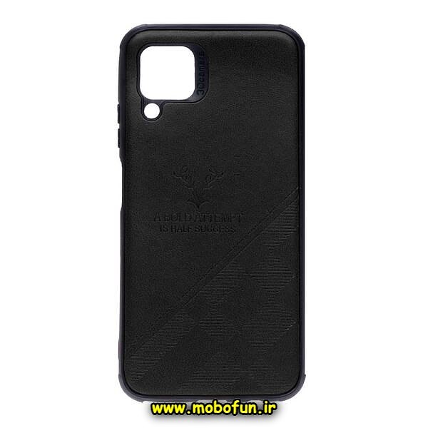 قاب گوشی Huawei Nova 7i هوآوی طرح ژله ای چرمی ساده گوزنی DEER مشکی کد 99