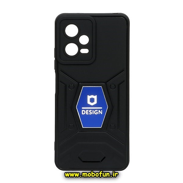 قاب گوشی Poco X5 شیائومی طرح ضد ضربه بتمن فول ژله ای اورجینال DESIGN محافظ لنز دار مشکی آبی کد 184