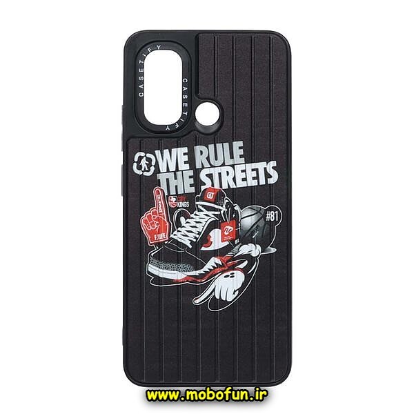 قاب گوشی Redmi 12C - Poco C55 - Redmi 11A شیائومی طرح ضد ضربه کرکره ای اسپرت SPORT یانگ کیت CASETIFY کد 145