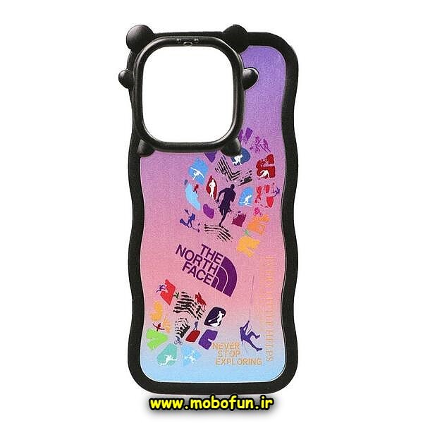 قاب گوشی Redmi 12C - Poco C55 - Redmi 11A شیائومی فانتزی ایربگ دار طرح THE NORTH FACE کد 199