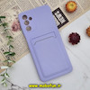 قاب گوشی Galaxy A04S سامسونگ سیلیکونی جا کارتی دار محافظ لنز دار یاسی کد 243