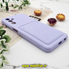 قاب گوشی Galaxy A04S سامسونگ سیلیکونی جا کارتی دار محافظ لنز دار یاسی کد 243