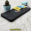 قاب گوشی Galaxy A10S سامسونگ طرح سیلیکونی ژله ای سه بعدی برجسته عروسکی طرح فضانورد ناسا Nasa محافظ لنزدار مشکی کد 660