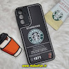 قاب گوشی Galaxy A14 4G - Galaxy A14 5G سامسونگ فانتزی ژله ای اورجینال CASE CASE طرح استارباکس STARBUCKS محافظ لنز دار کد 503