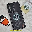 قاب گوشی Galaxy A14 4G - Galaxy A14 5G سامسونگ فانتزی ژله ای اورجینال CASE CASE طرح استارباکس STARBUCKS محافظ لنز دار کد 503