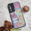 قاب گوشی Galaxy A24 4G سامسونگ فانتزی ژله ای اورجینال CASE CASE طرح LUCKY BEAR محافظ لنز دار کد 265