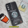 قاب گوشی Galaxy A24 4G سامسونگ فانتزی ژله ای اورجینال CASE CASE طرح استارباکس STARBUCKS محافظ لنز دار کد 266