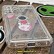 قاب گوشی Galaxy A33 5G سامسونگ طرح دار فانتزی عروسکی ژله ای شفاف محافظ لنز دار کپسولی (لاکچری) کد 530