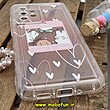 قاب گوشی Galaxy A33 5G سامسونگ طرح دار فانتزی عروسکی ژله ای شفاف محافظ لنز دار کپسولی (لاکچری) کد 532