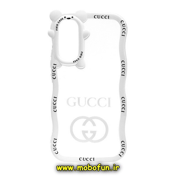 قاب گوشی Galaxy A34 5G سامسونگ شفاف فانتزی طرح گوچی GUCCI کد 387