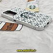 قاب گوشی Galaxy A34 5G سامسونگ پافر بالشتی سیلیکونی طرح استارباکس STARBUCKS کد 416