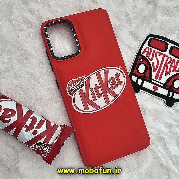 قاب گوشی Galaxy A51 سامسونگ پافر بالشتی سیلیکونی طرح کیت کت KITKAT کد 868