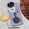 قاب گوشی Galaxy A51 سامسونگ طرح سیلیکونی ژله ای سه بعدی برجسته عروسکی طرح فضانورد ناسا Nasa محافظ لنزدار یاسی کد 880