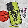 قاب گوشی Galaxy A54 5G سامسونگ فانتزی ژله ای اورجینال CASE CASE طرح JUST DO IT محافظ لنز دار کد 493
