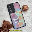 قاب گوشی Galaxy A54 5G سامسونگ فانتزی ژله ای اورجینال CASE CASE طرح LUCKY BEAR محافظ لنز دار کد 495