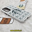 قاب گوشی Galaxy A54 5G سامسونگ پافر بالشتی سیلیکونی طرح استارباکس STARBUCKS کد 500