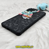 قاب گوشی Galaxy A73 سامسونگ طرح سیلیکونی ژله ای سه بعدی برجسته عروسکی طرح فضانورد ناسا Nasa محافظ لنزدار مشکی کد 714