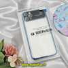 قاب گوشی iPhone 11 Pro Max آیفون طرح طلقی شیشه ای Camera Lens شفاف اورجینال CREATIVE CASE سری Q SERIES رنگ آبی سیرا کد 597