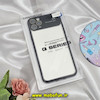 قاب گوشی iPhone 11 Pro Max آیفون طرح طلقی شیشه ای Camera Lens شفاف اورجینال CREATIVE CASE سری Q SERIES رنگ مشکی کد 600