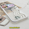 قاب گوشی iPhone 12 Pro Max آیفون فانتزی دو تکه اورجینال Unique Case طرح استارباکس STARBUCKS محافظ لنز دار کد 682