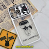 قاب گوشی iPhone 13 Pro آیفون فانتزی دو تکه اورجینال Unique Case طرح کارل لاجرفلد KARL LAGERFELD محافظ لنز دار کد 399