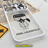قاب گوشی iPhone 13 Pro Max آیفون فانتزی دو تکه اورجینال Unique Case طرح کارل لاجرفلد KARL LAGERFELD محافظ لنز دار کد 578