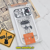 قاب گوشی iPhone 14 آیفون فانتزی دو تکه اورجینال Unique Case طرح کارل لاجرفلد KARL LAGERFELD محافظ لنز دار کد 89