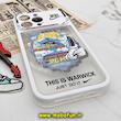 قاب گوشی iPhone 14 Pro Max آیفون فانتزی دو تکه اورجینال Unique Case طرح نایکی JUST DO IT محافظ لنز دار کد 237