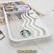 قاب گوشی iPhone 14 Pro Max آیفون فانتزی دو تکه اورجینال Unique Case طرح استارباکس STARBUCKS محافظ لنز دار کد 238