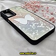 قاب گوشی Galaxy A14 4G - Galaxy A14 5G سامسونگ پشت گلس آینه ای اورجینال CASETIFY طرح پروانه کیوت محافظ لنزدار مشکی کد 534