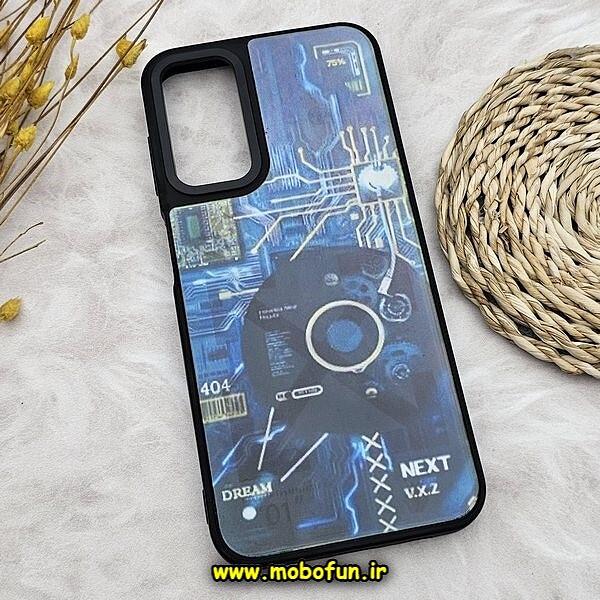 قاب گوشی Galaxy A14 4G - Galaxy A14 5G سامسونگ طرح ضد ضربه هولوگرافیک چند بعدی OFF-WHITE کد 540